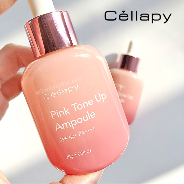 ☆ 韓國Cellapy ☆ Pink Tone UP [專為口罩肌設計] 粉紅提亮濃縮精華